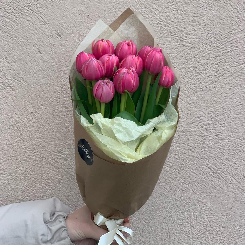 Тюльпаны в крафте / 1294 id Тюльпаны в крафте / 1294 id